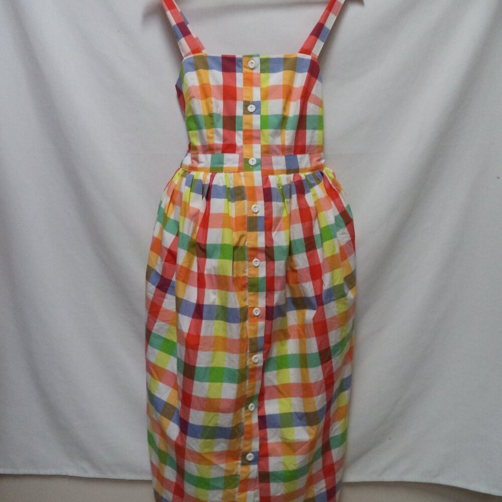 Christopher John Rogers Target Plaid dress Pockets belted NEW NWT Size Sz 2
